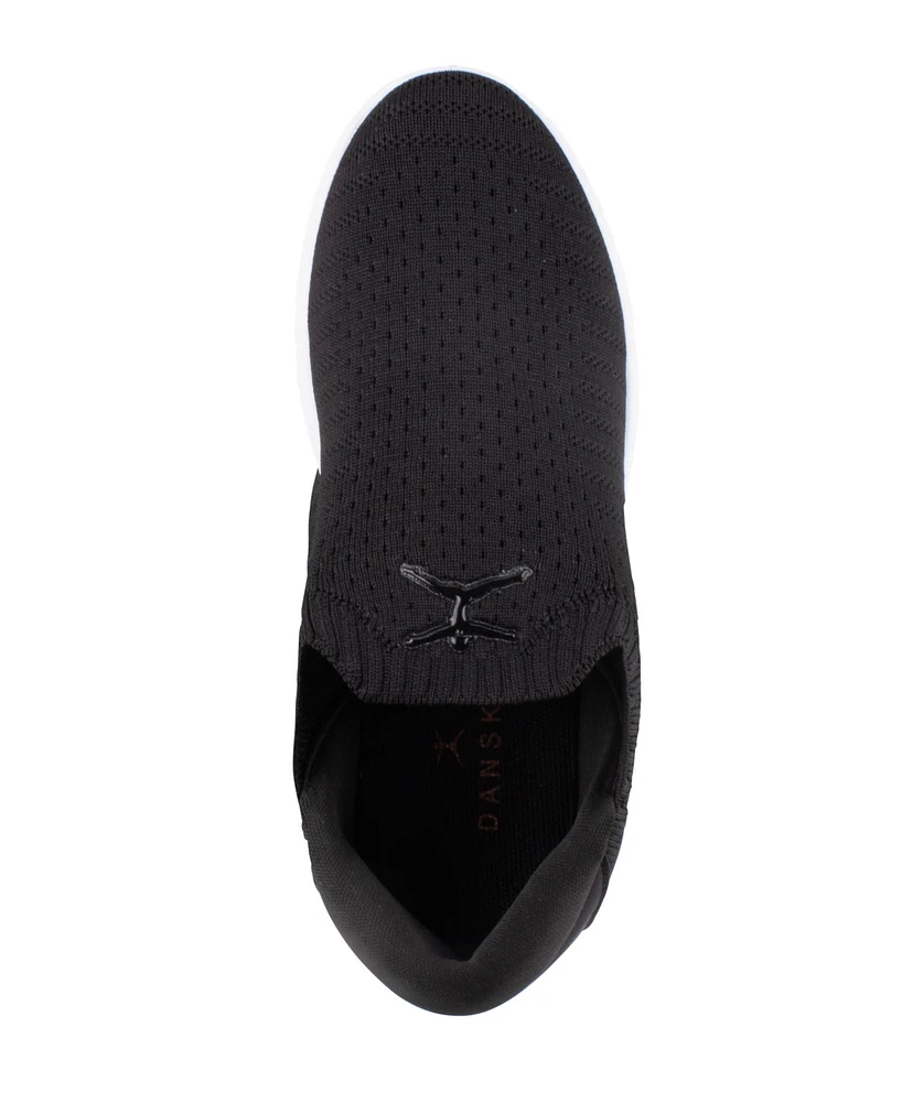 Danskin Women's Spin Knit Slip-On Sneakers