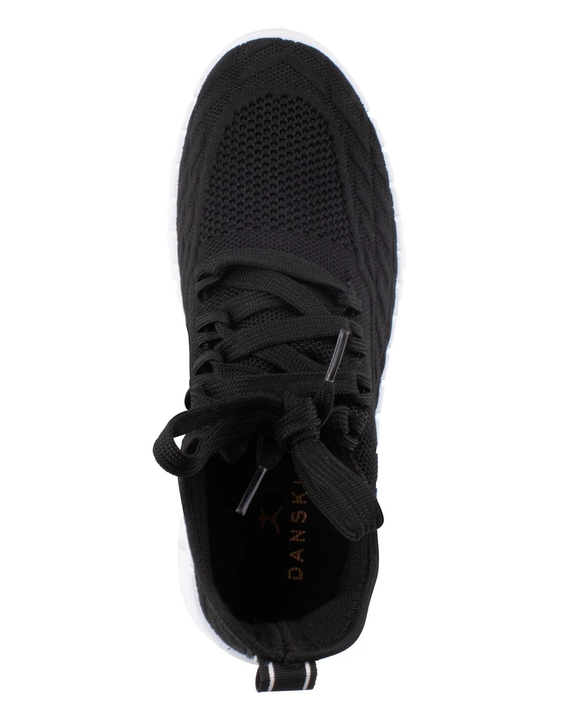 Danskin Women's Baton Lace-Up Sneakers