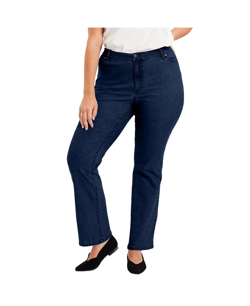 June + Vie Plus Curvie Fit Bootcut Jeans