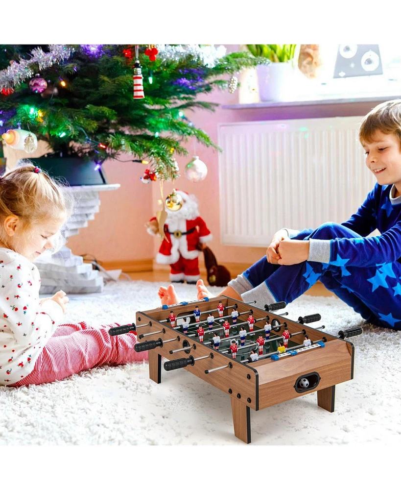 Gouun 27 Inch Foosball Table Mini Tabletop Soccer Game