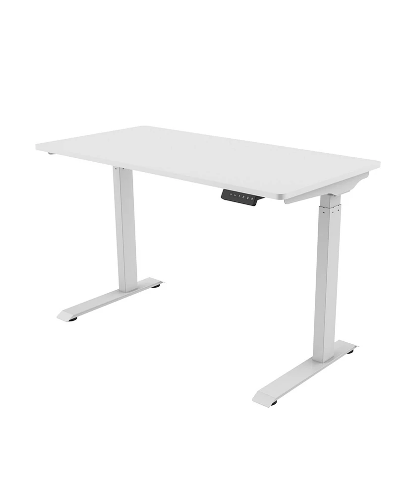 FlexiSpot E9W Height Adjustable Standing Desk, White