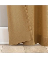 Cotton Blend Button Tab Top Curtain