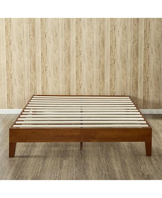 Modern Wooden Platform Bed Frame – Low Profile, No Box Spring Needed, Ideal for Minimalist Bedrooms