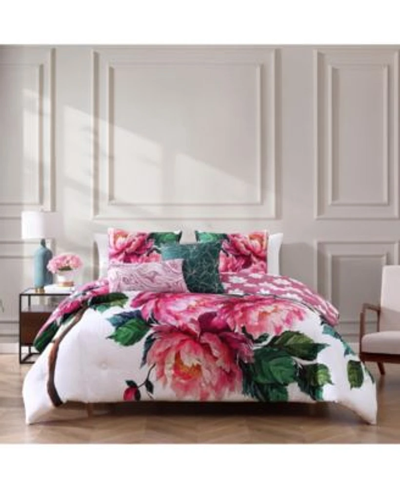 Bebejan Golden Bounty Bedding 220 Thread Count 100 Cotton Sateen 5 Piece Reversible Comforter Set