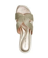 Easy Spirit Women's Calera Flat Slip-On Sandals