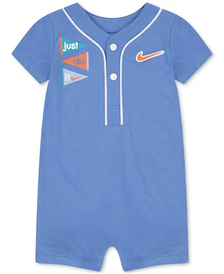 Nike Baby Short-Sleeve Jersey Coverall