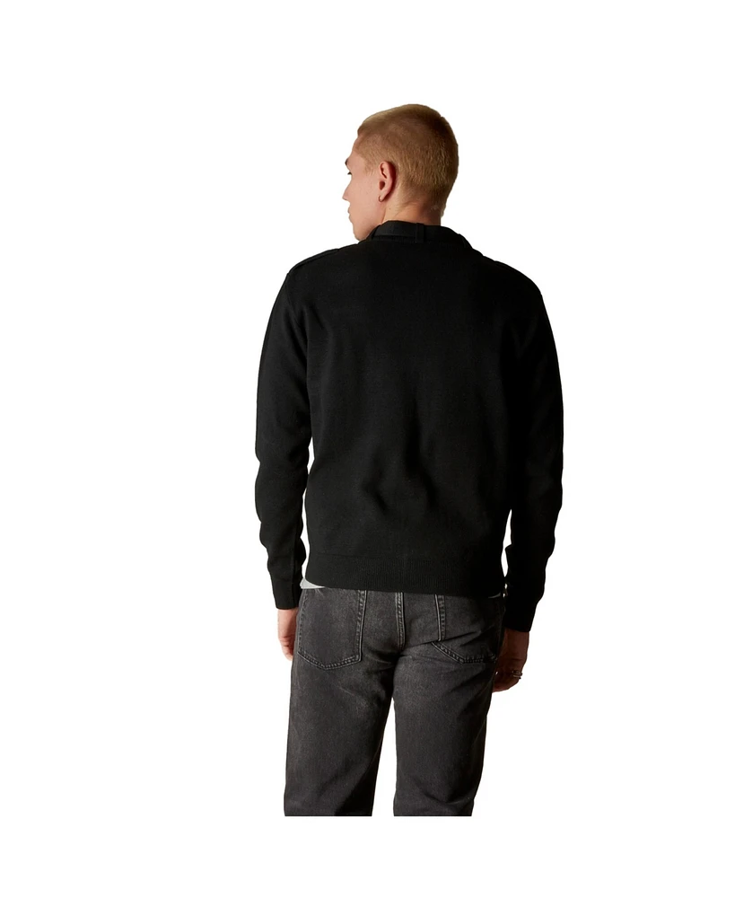 Members Only Men's Big & Tall Iconic Racer Sweater