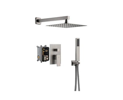 Casainc Pressure-Balanced (Temperature And Volume) All-In-One Kit with Rough in-Valve
