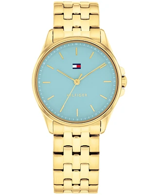 Tommy Hilfiger Women's Quartz Gold Tone Stainless Steel Bracelet Watch