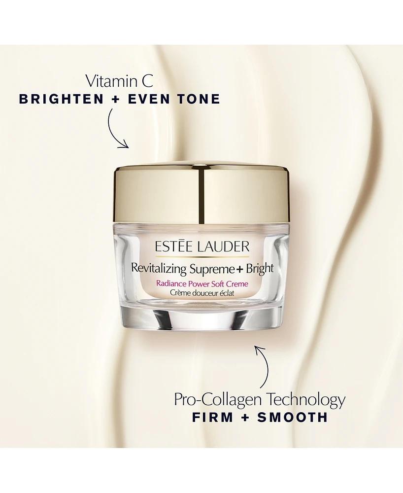 Estee Lauder Revitalizing Supreme+ Bright Radiance Power Soft Creme Moisturizer, 1.7 oz.
