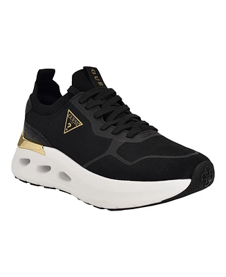 Guess Women's Soulite Knit Lace Up Trainer Sneakers