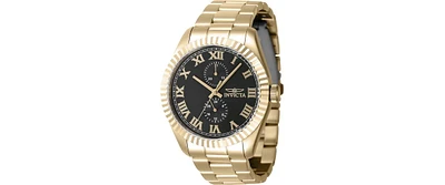 Invicta Men's Specialty Quartz Multifunction Black Dial Watch