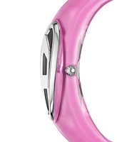 Diesel Women's Wonder-d Quartz Two-Hand Pink Nylon Watch, 24mm