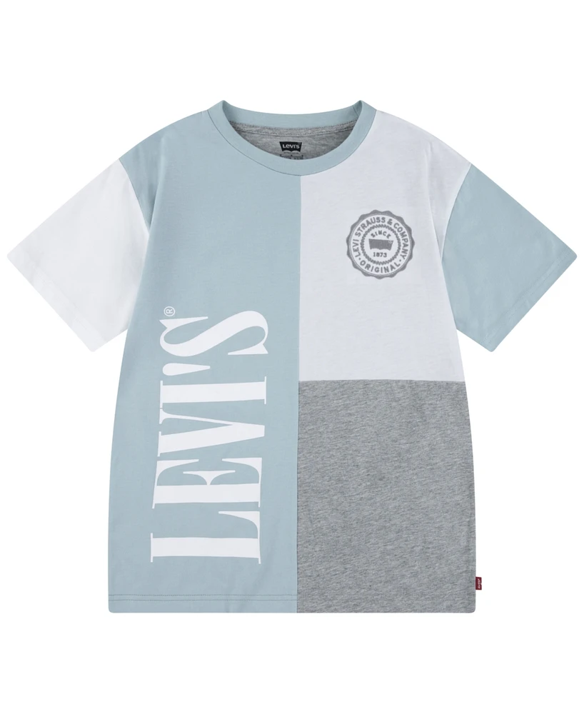 Levi's Big Boys Color Blocked Sporty T-Shirt