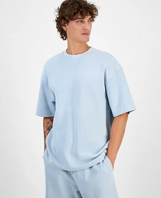 Hugo by Hugo Boss Men's Relaxed-Fit Crewneck Shirt