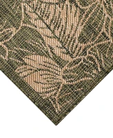 Liora Manne' Carmel Botanical 3'3"x4'11" Area Rug
