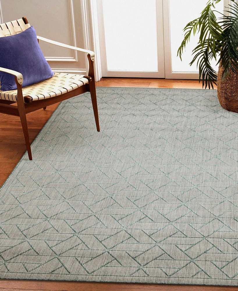 Liora Manne' Carmel Pyramid 3'3"x4'11" Area Rug