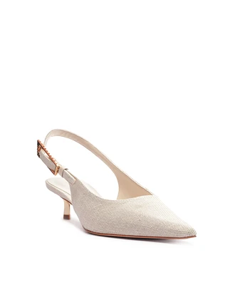 Schutz Women's Ciara Slingback Kitten Heel Pumps