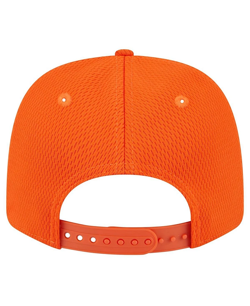 New Era Men's Orange Denver Broncos Adventure Patched 9SEVENTY Stretch-Snap Adjustable Hat