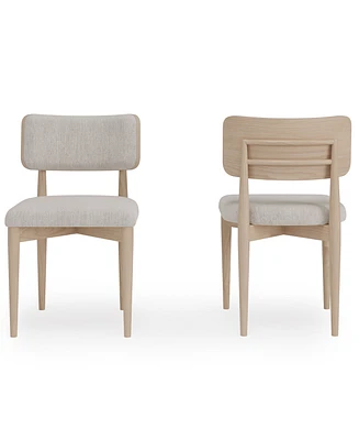 Lunare 2-Pc. Curved Chair Set