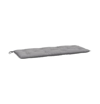 vidaXL Garden Bench Cushion Gray 47.2"x19.7"x2.8" Oxford Fabric