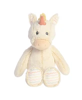 ebba Large Starlight Unicorn Cuddlers Adorable Baby Plush Toy White 15"