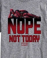 Airwaves Men's Deadpool Nope Not Today Short Sleeve T-Shirt