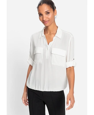 Olsen Women's Collared Blouse