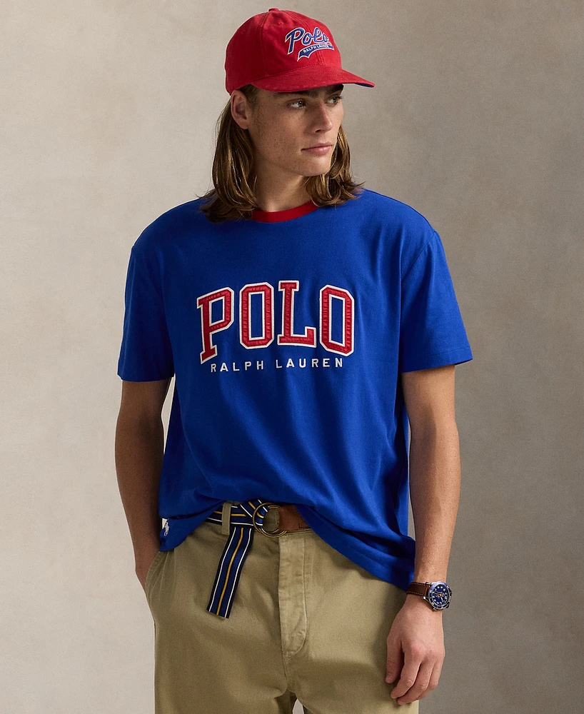 Polo Ralph Lauren Men's Classic-Fit Letterman-Logo T-Shirt