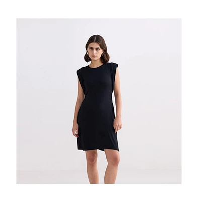 Reistor Women's Muscle Tee Short Dress