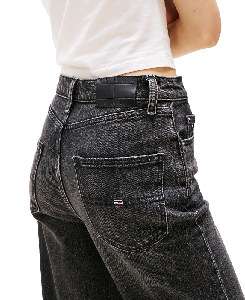 Tommy Jeans Women's Layla High-Rise Slim Straight