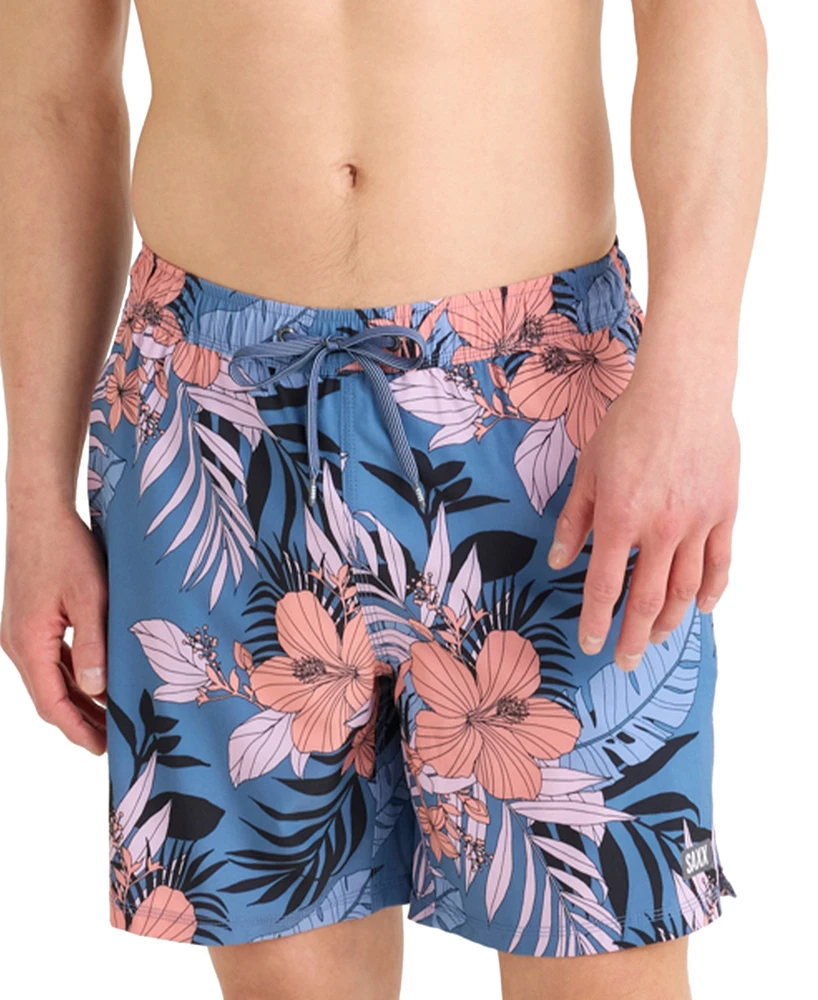 Men's Oh Buoy 2 1 7" Stretch Swim Short