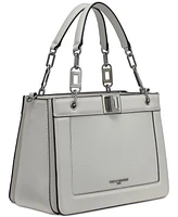 Karl Lagerfeld Paris Ivette Leather Satchel