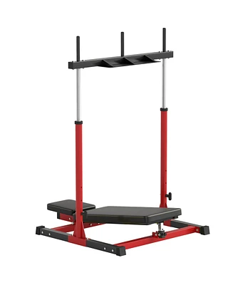 Soozier Leg Press Machine with Adjustable Leg, Back, Head Positions