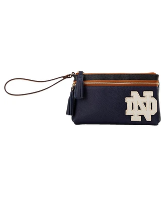 Dooney & Bourke Notre Dame Fighting Irish Infield Double-Zip Wristlet