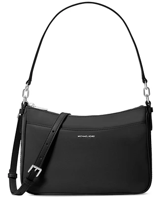 Michael Kors Jet Set Small Top Zip Nylon Pouchette Crossbody