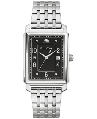 Bulova Men's The Very Thought of You Frank Sinatra Special Edition Stainless Steel Bracelet Watch 30mm