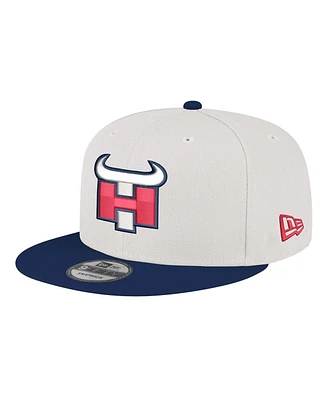 New Era Men's Cream/Navy Houston Texans City Originals 9FIFTY Snapback Hat