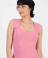 Boss Orange Women's Sweetheart-Neck Sleeveless Knit Top