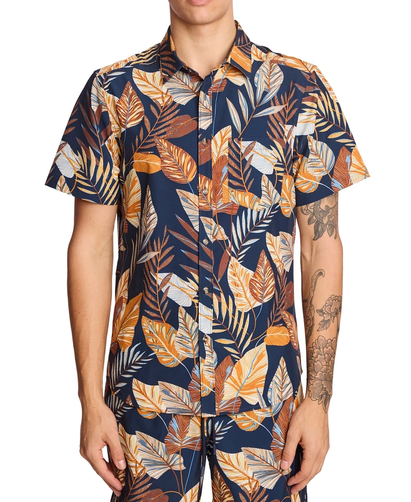 Paisley & Gray Men's Gilby Floral Swim Shirt