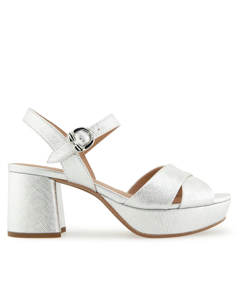 Aerosoles Women's Cosmos Round Toe Platform Sandals