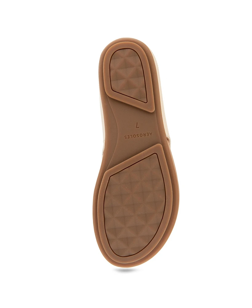 Aerosoles Women's Fisher Round Toe Thong Sandals