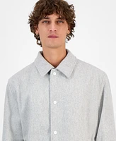 Hugo by Boss Men's Baks Snap-Front Coach Jacket