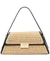 Michael Kors Ludlow Small Woven Convertible Shoulder Bag