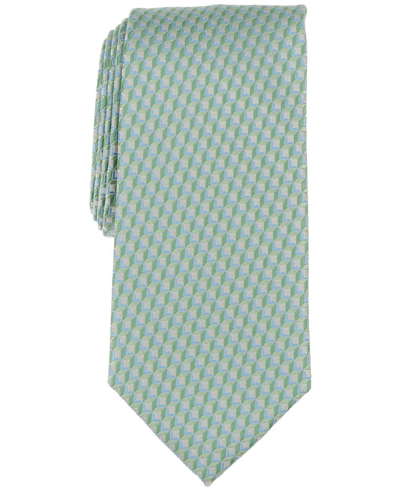 Perry Ellis Men's Chaffin Classic Geometric Tie