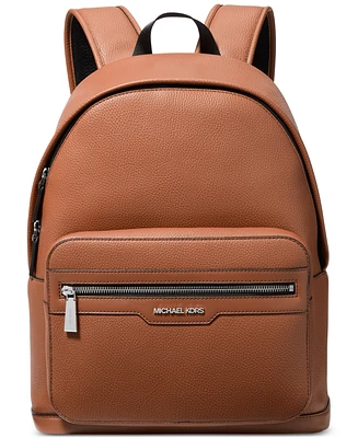 Michael Kors Men's Malone Leather Logo Backpack