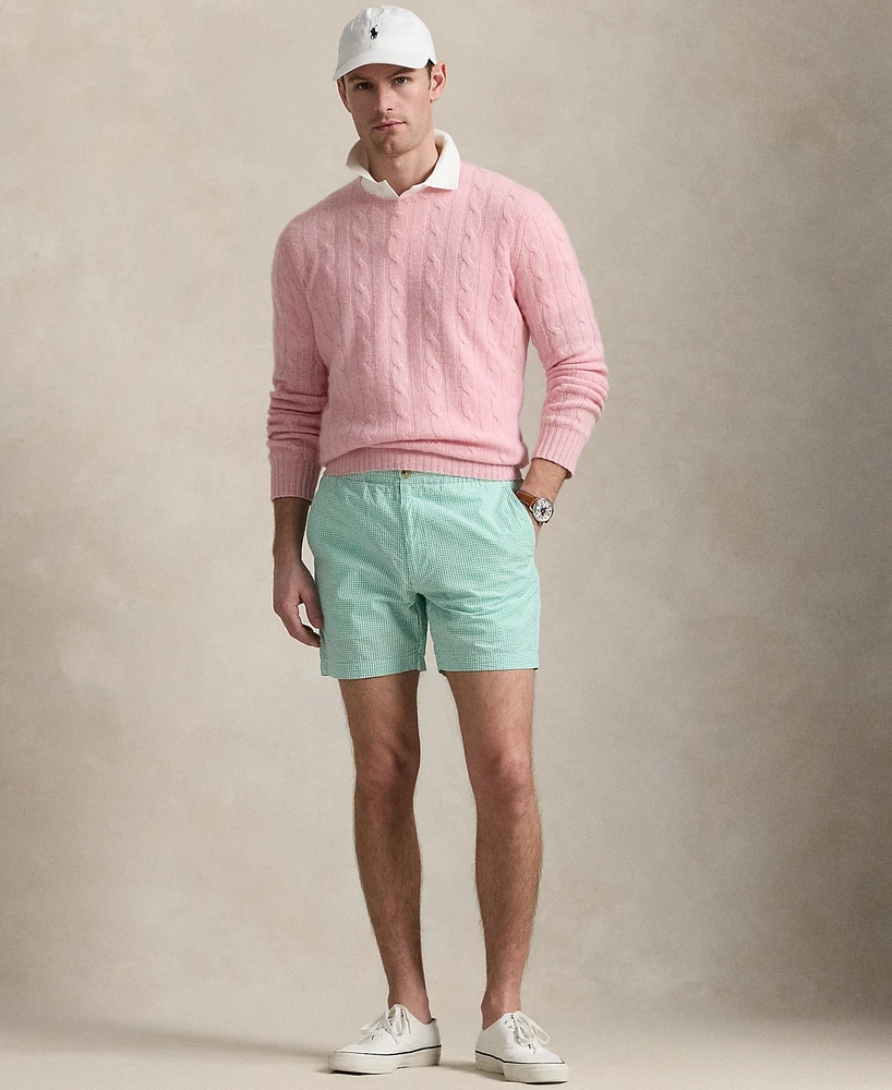 Polo Ralph Lauren Men's 6-Inch Prepster Seersucker Shorts
