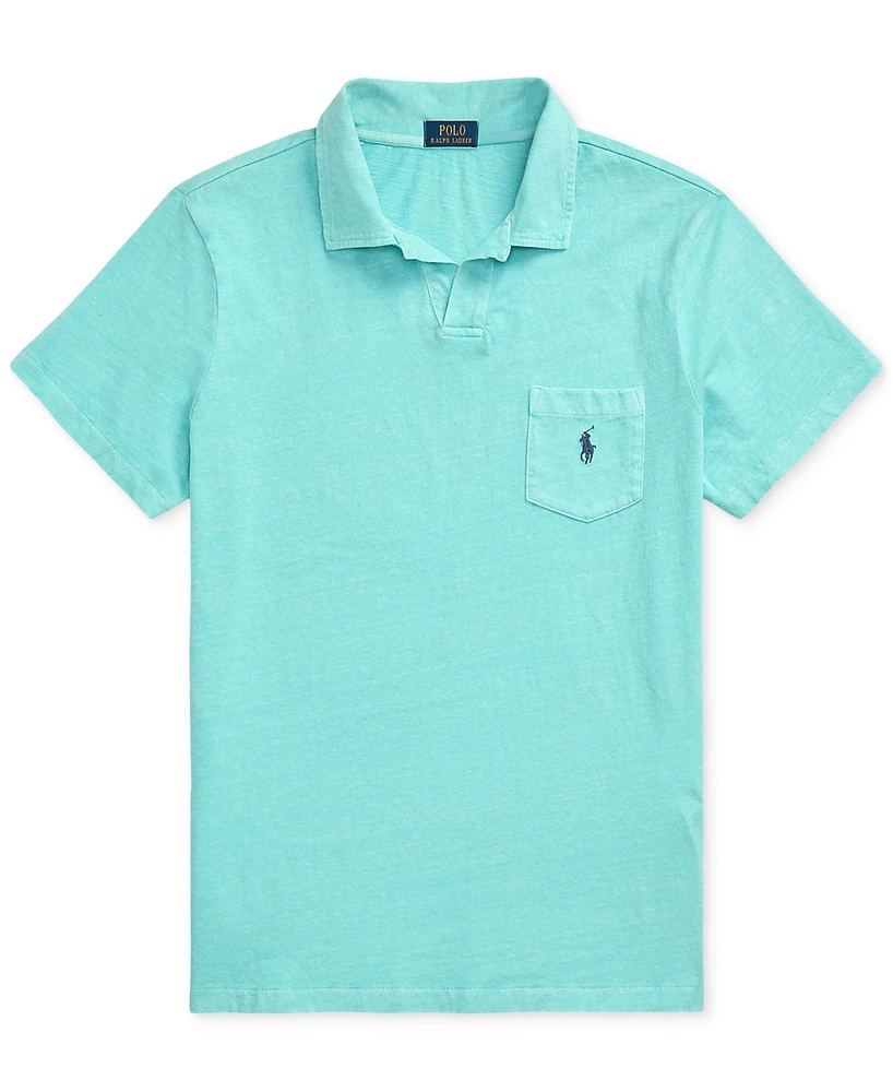 Polo Ralph Lauren Men's Standard Cotton-Linen Jersey Shirt