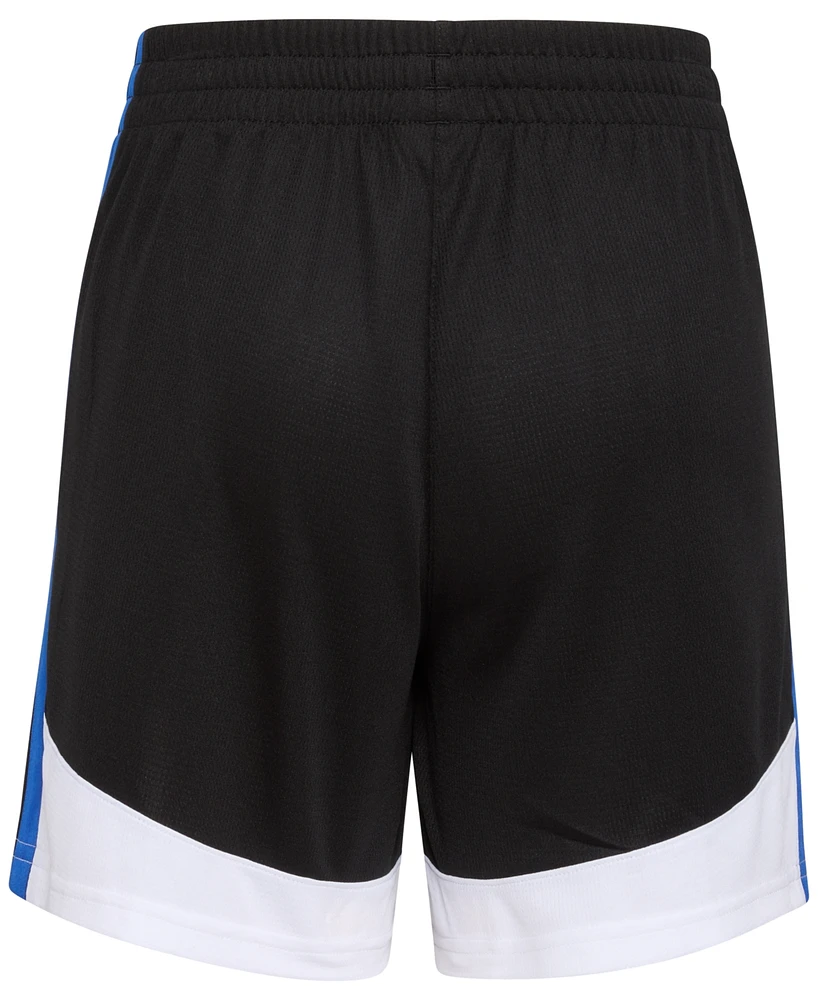 adidas Big Boys Elastic-Waistband Colorblocked Shorts