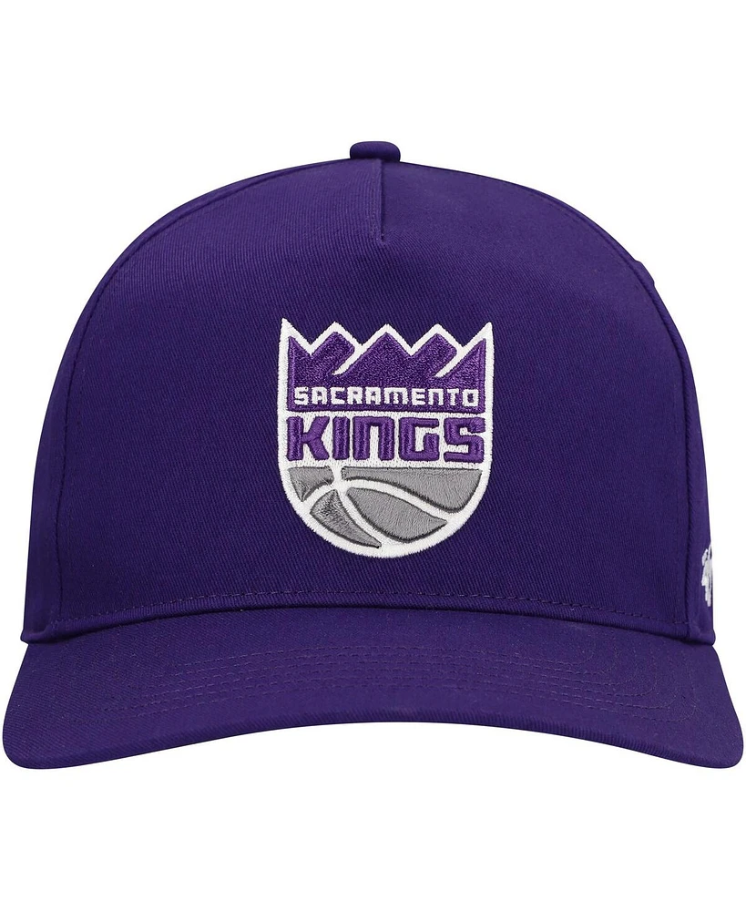 '47 Brand Men's Purple Sacramento Kings Core Logo Hitch Adjustable Hat